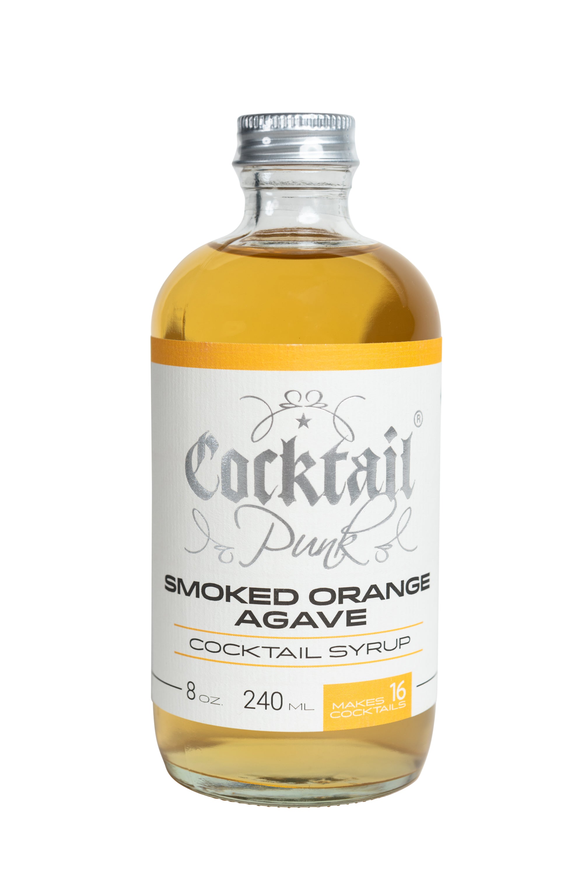 Smoked Orange Agave Cocktail Syrup