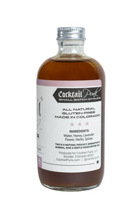 Lavender Honey Cocktail Syrup