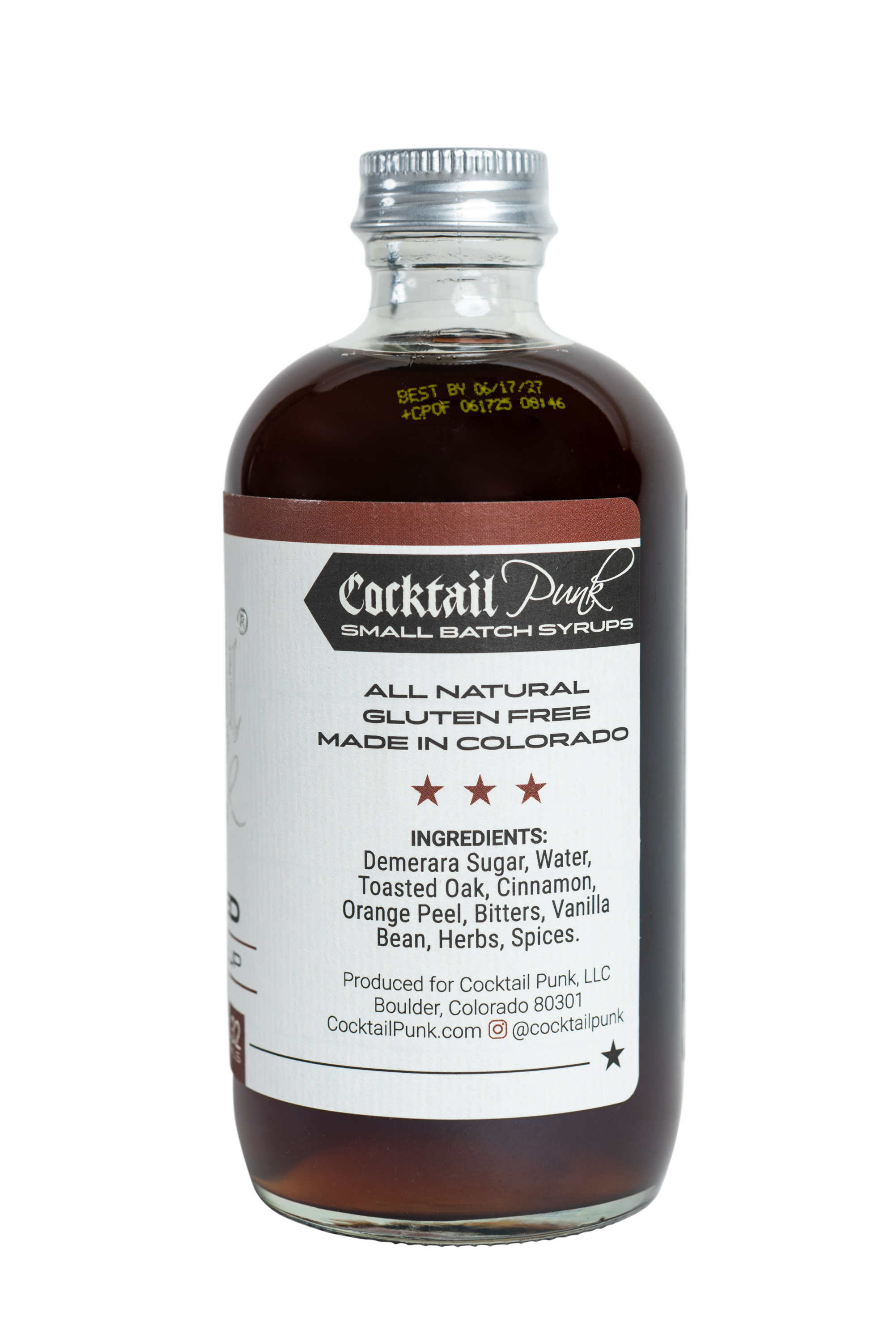 Old Fashioned Cocktail Syrup