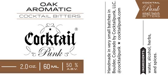 Oak Aromatic Cocktail Bitters